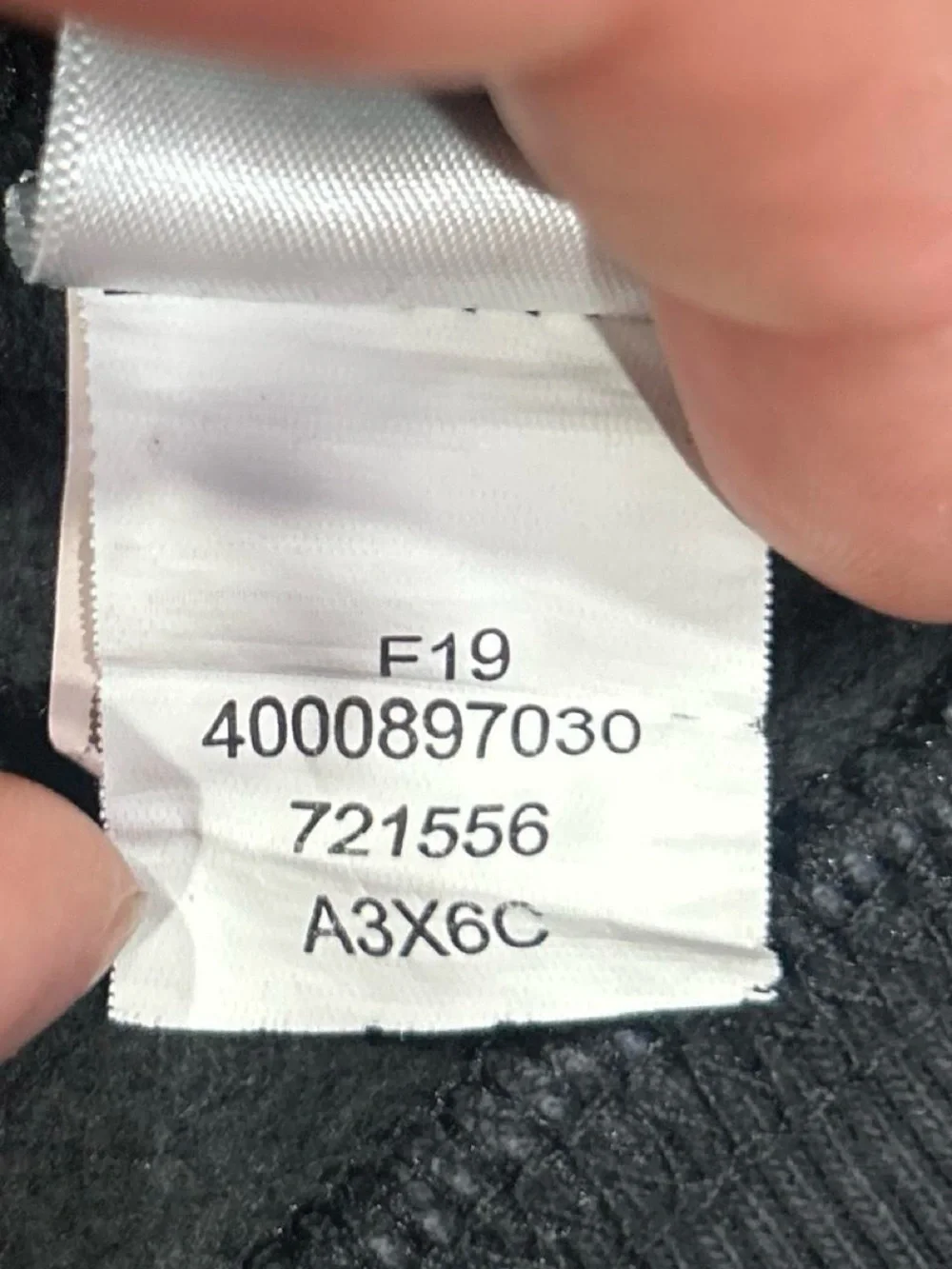 The North Face Black Crewneck Hoodie with Bear Graphic